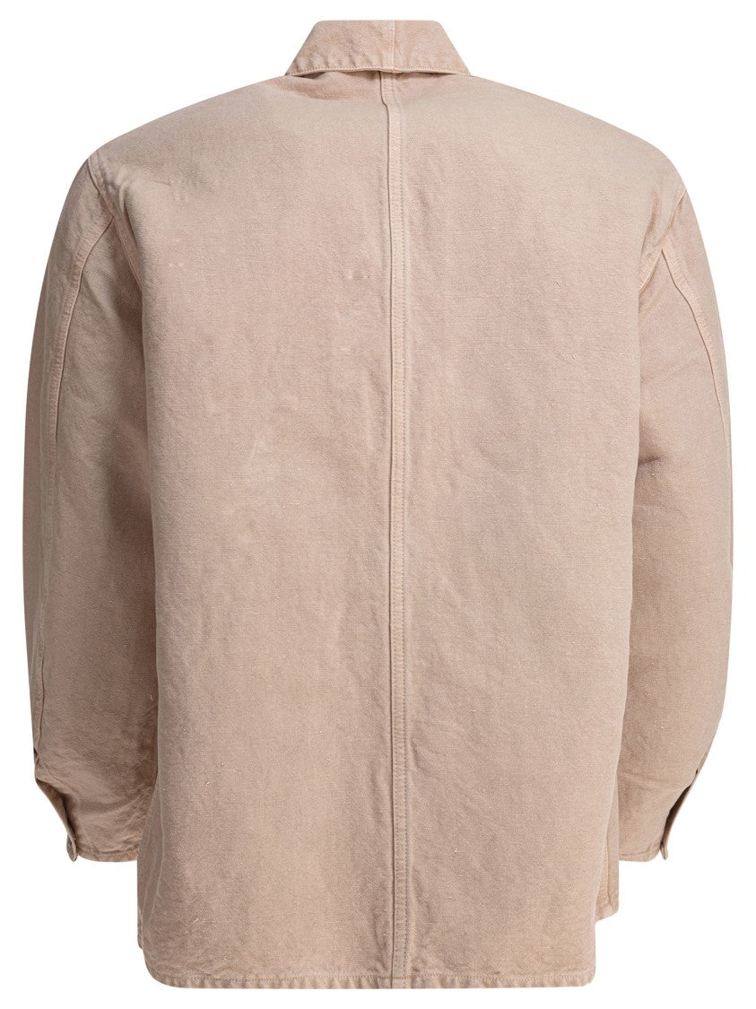 Kaptain Sunshine Beige Relaxed Fit Jacket