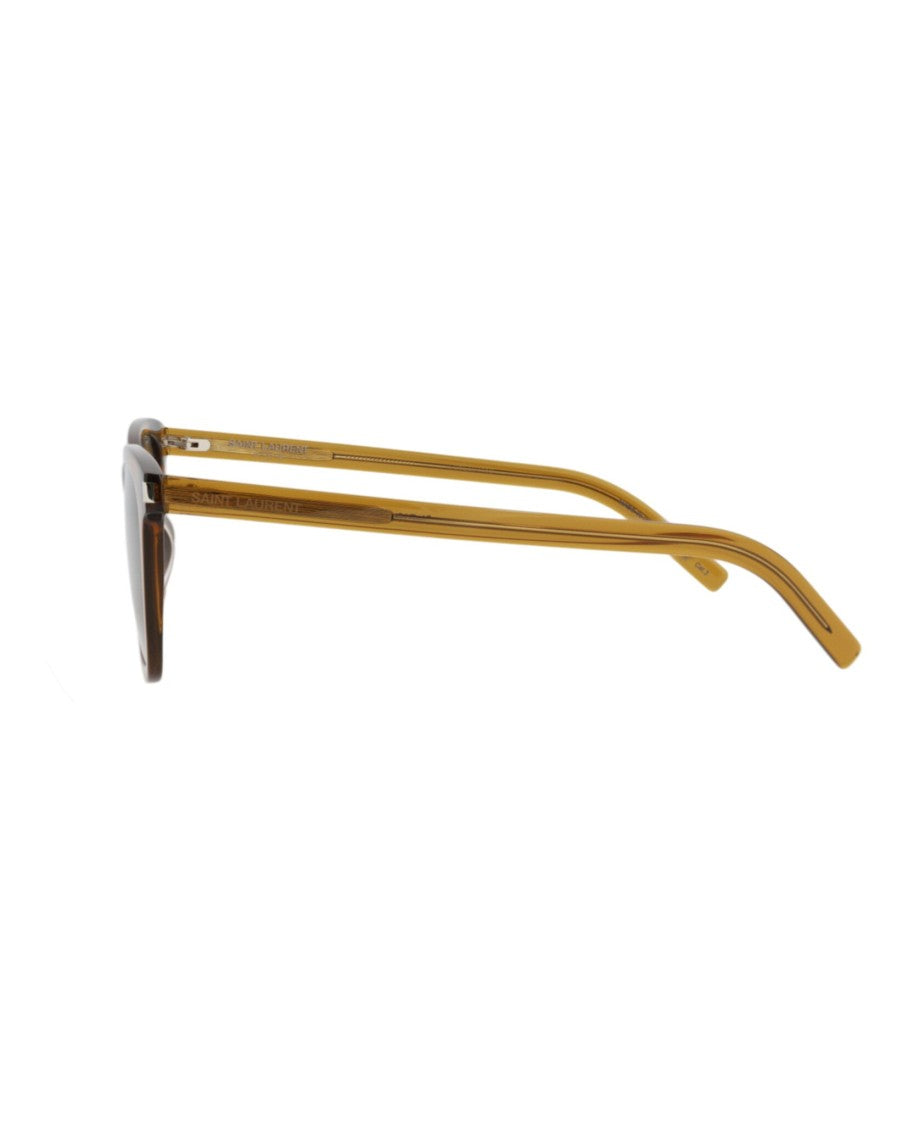 Saint Laurent Square-Frame Recycled Acetate Sunglasses