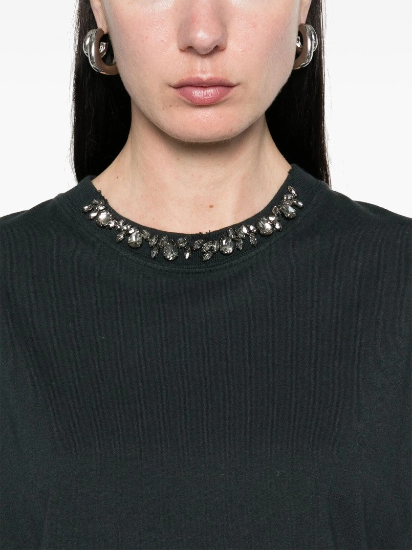 Golden Goose Boxy T-Shirt With Subtle Embellishments
