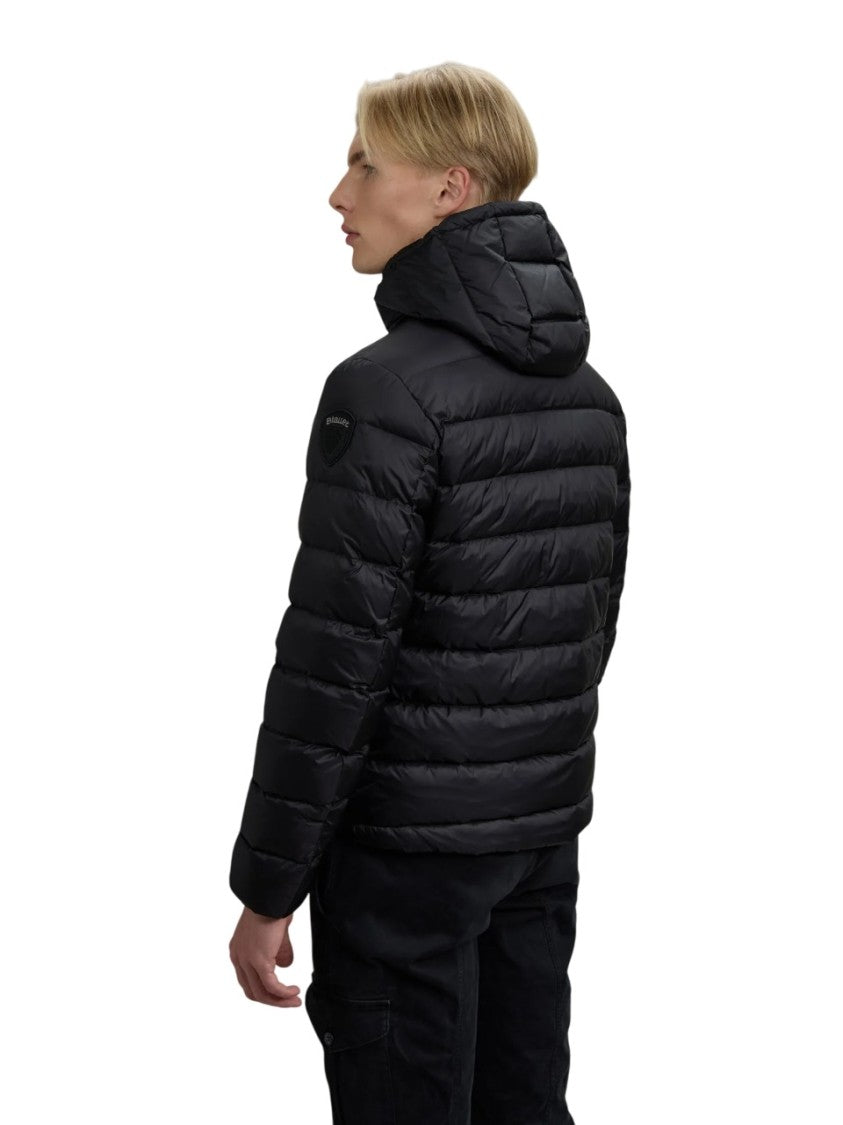 Blauer Lightweight Quilted Down Coat With Adjustable Hood
