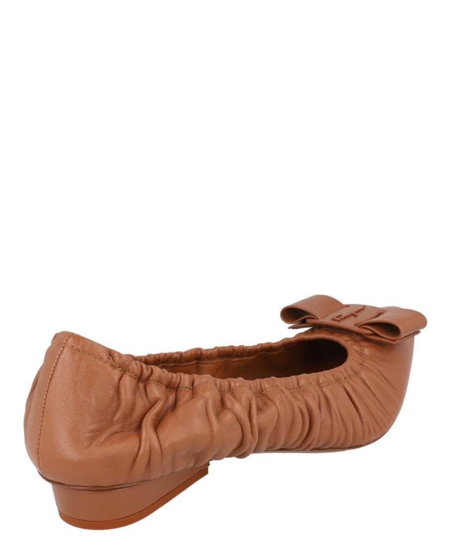 Ferragamo Viva Ruff Flats - Narrow Width