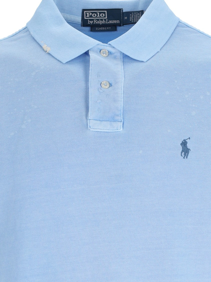 Polo Ralph Lauren Logo Polo – Light Blue