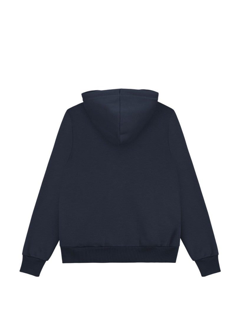 Colmar Blue Zip-Up Hooded Fleece Sweatshirt