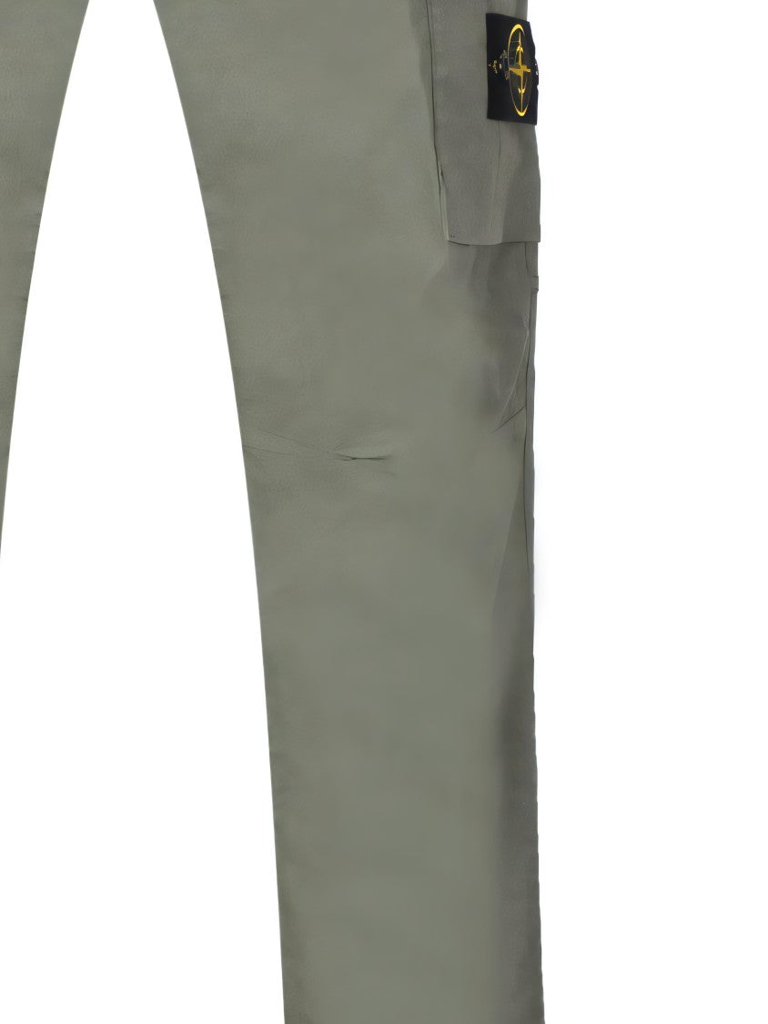 Stone Island Straight-Leg Cargo Pants With Multiple Flap Pockets