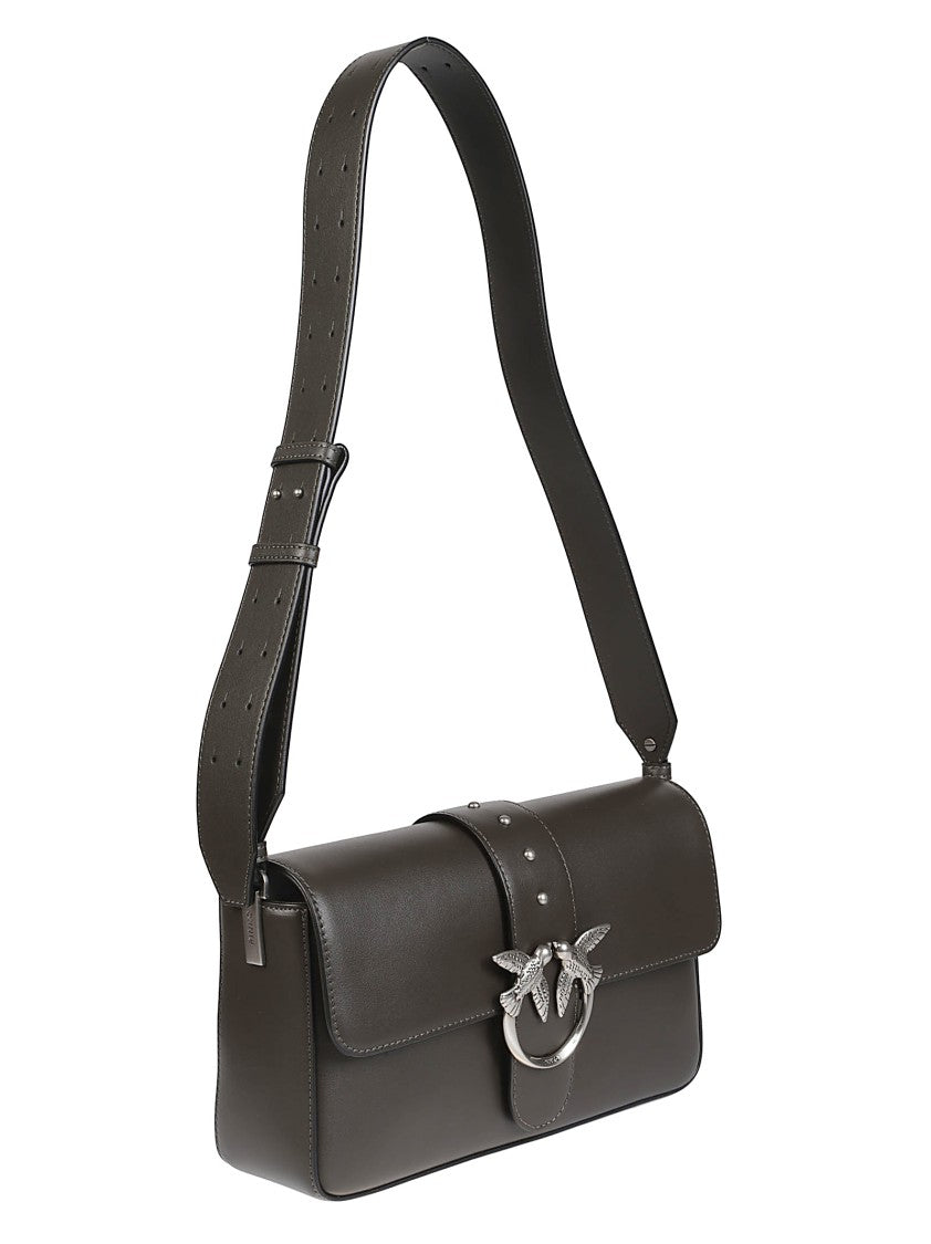 Pinko Black Love One Classic Shoulder Bag