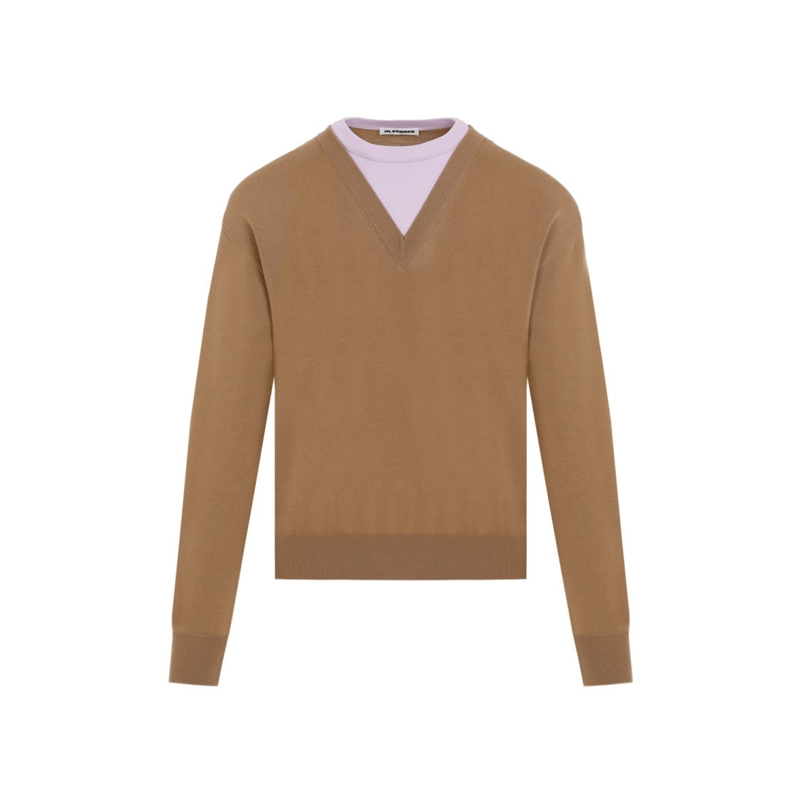 Jil Sander Brown Virgin Wool Pullover