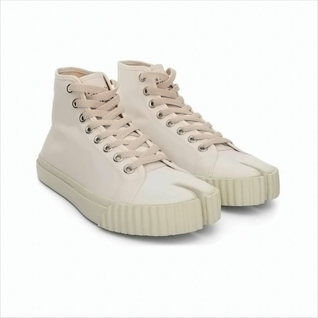 Maison Margiela High-Top Minimalist Sneakers With Textured Detailing
