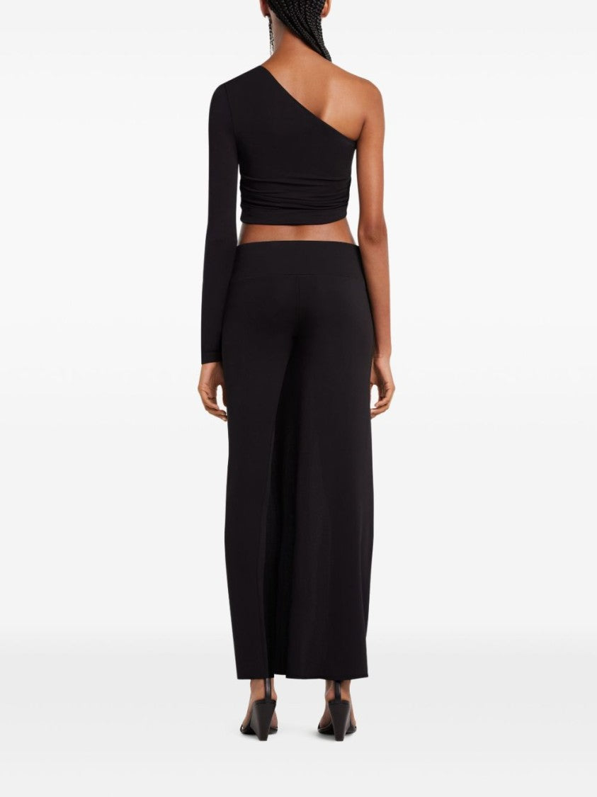 Courrèges One-Shoulder Twisted Front Top