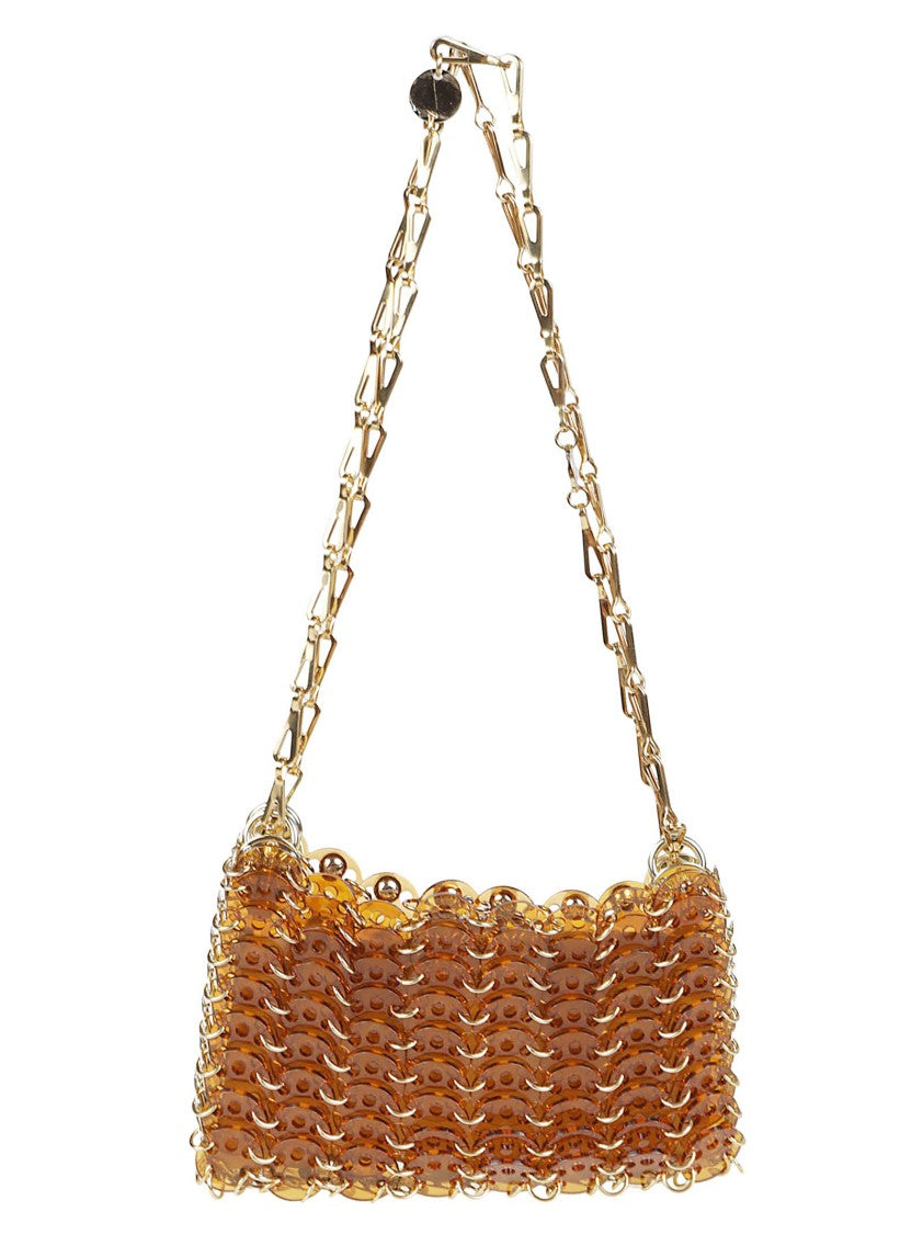 Rabanne Amber 1969 Nano Resin Crystal Evening Bag