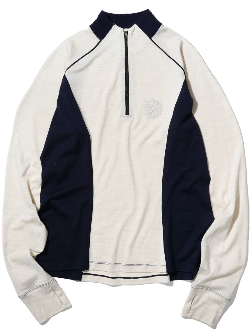 Uppervoid Neutral Oba Long Sleeve Cotton T-Shirt