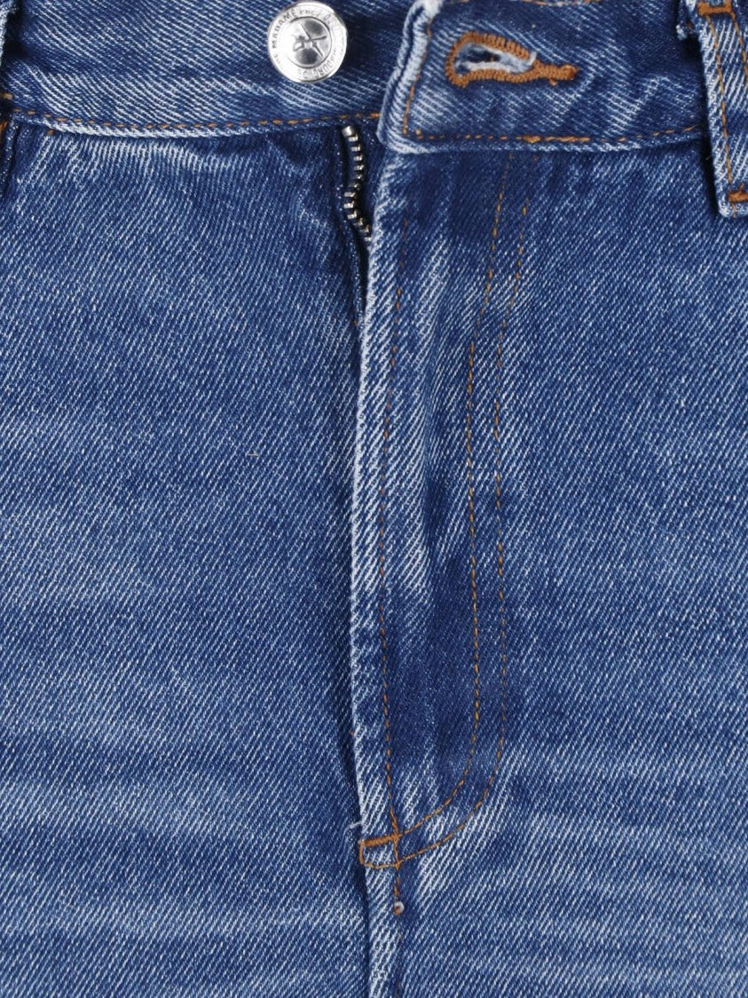 A.P.C. Blue Straight-Leg Cotton Denim Jeans