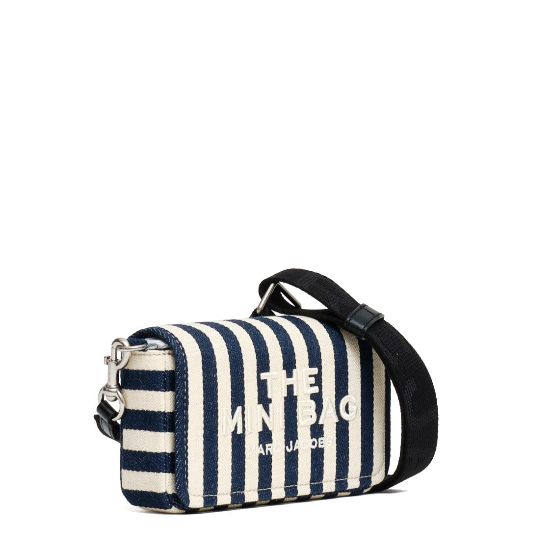 Marc Jacobs The Mini Bag Stripe Canvas Clutch
