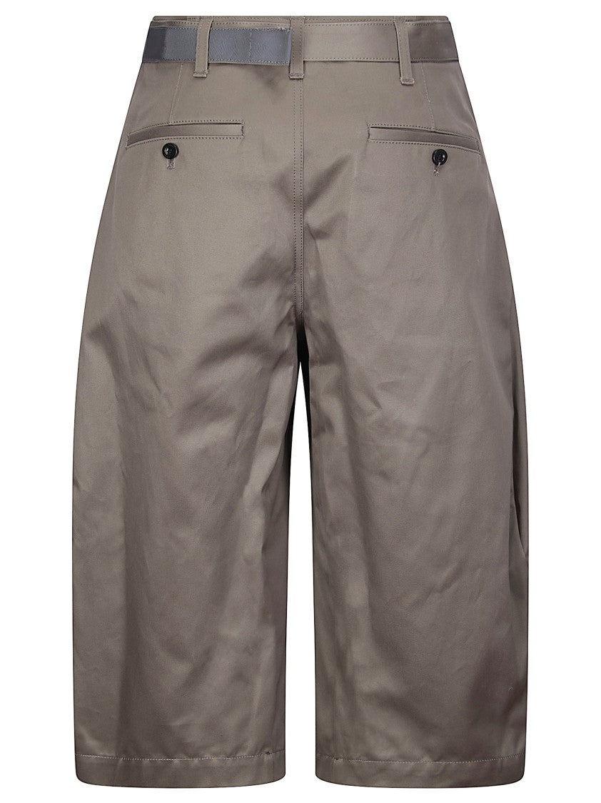 Sacai Tailored Cotton Chino Pants With Straight-Leg Cut