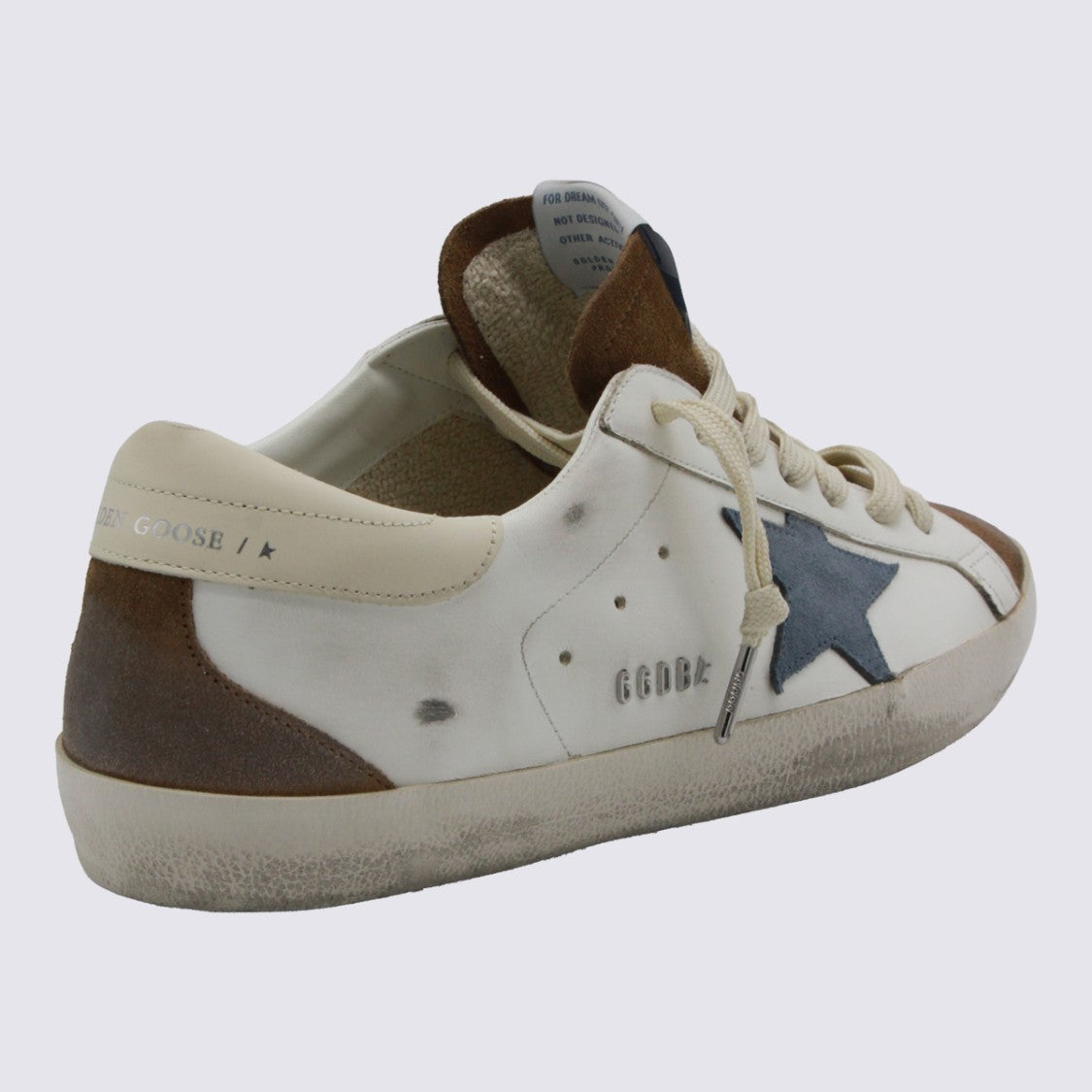 Golden Goose Signature Blue Star Vintage-Inspired Sneakers