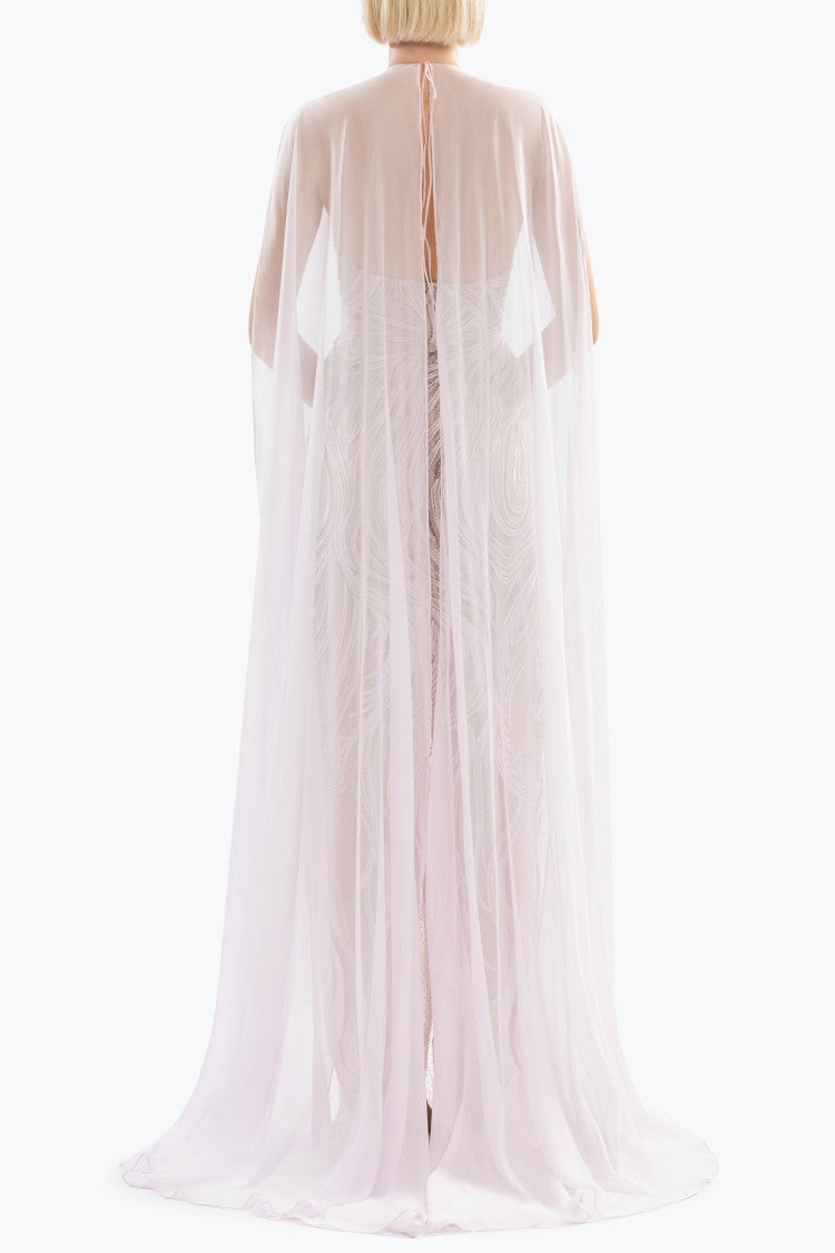 Saiid Kobeisy Embellished Halter Neck Long Dress