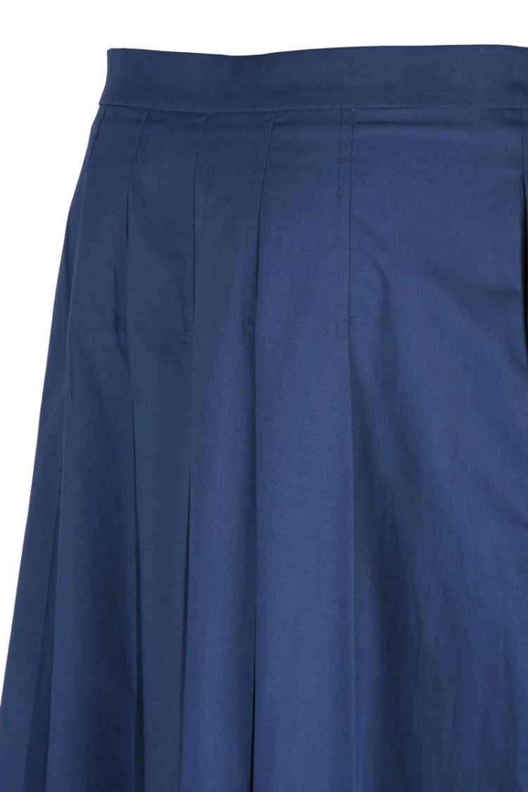 Marella Dritto Long Skirt - Blue