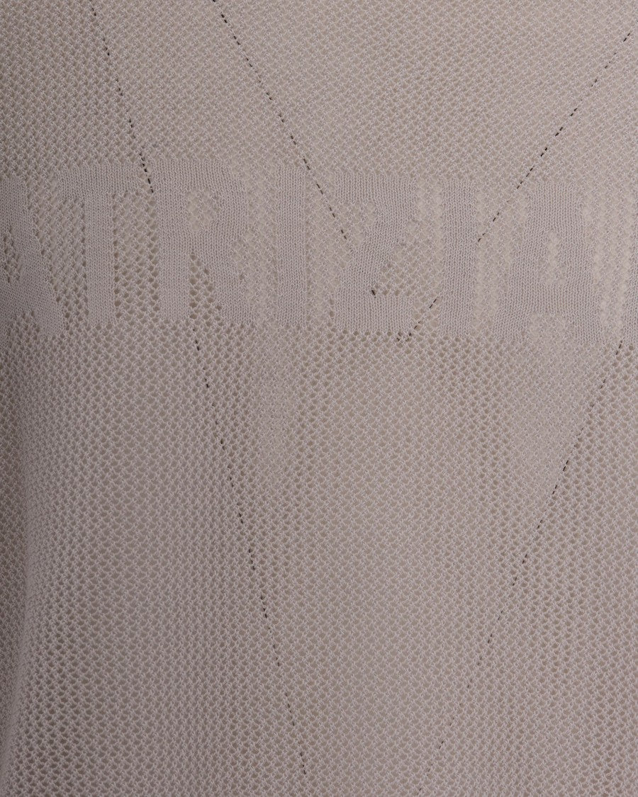 Patrizia Pepe Lightweight Knit Pullover With Discreet Logo Detail