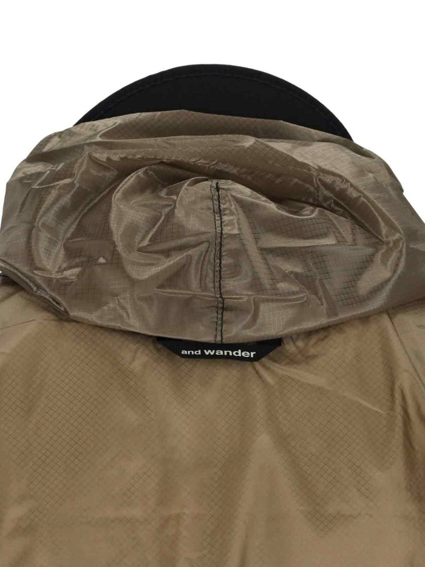 And Wander Beige Hiking Club Sil Nylon Poncho