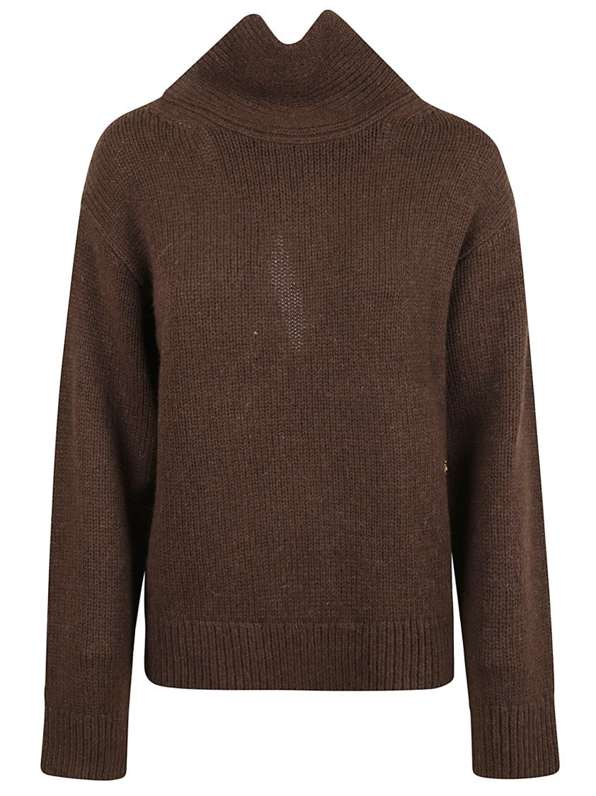 Ganni Wool And Yak Blend Sweater