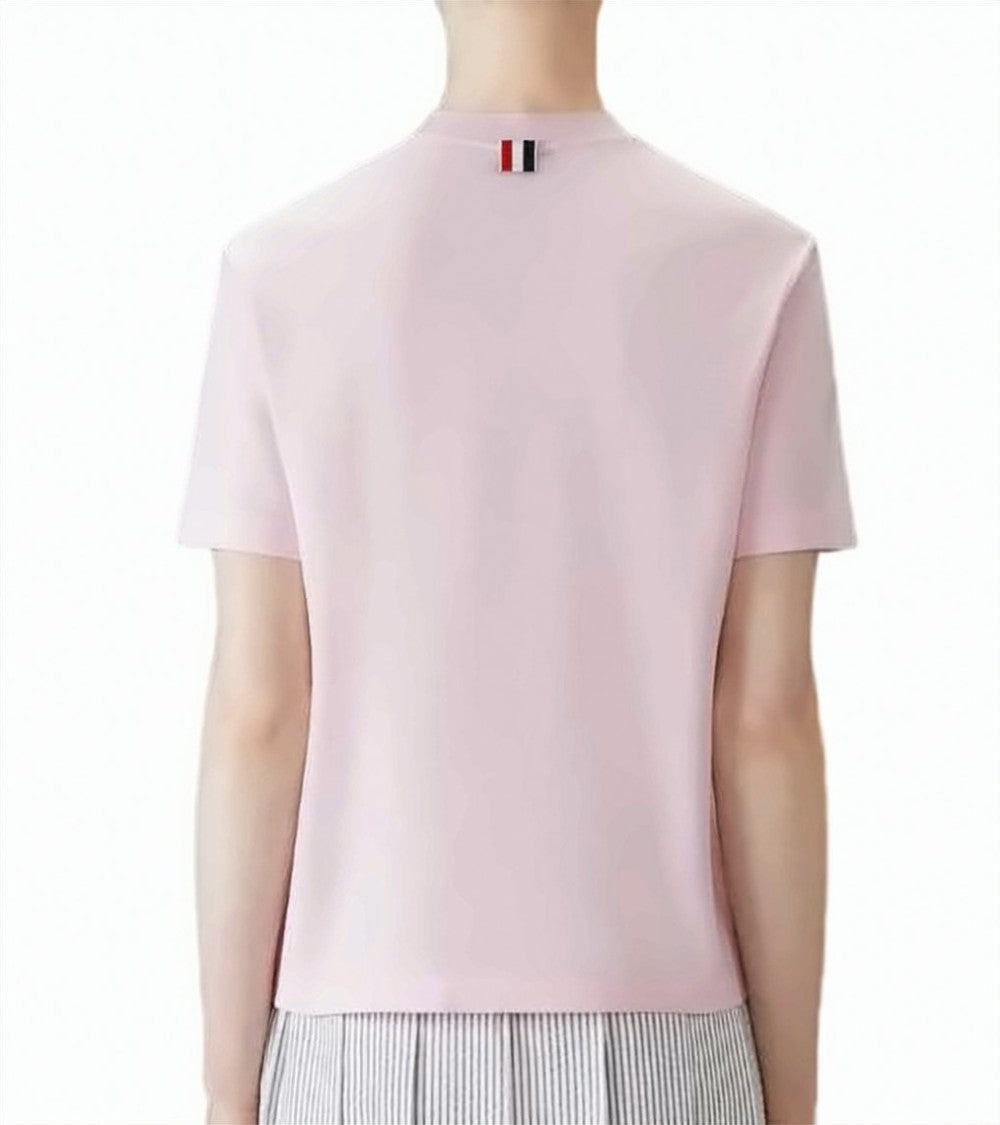 Thom Browne Thom Browne Classic Piqué Short-Sleeve T-Shirt