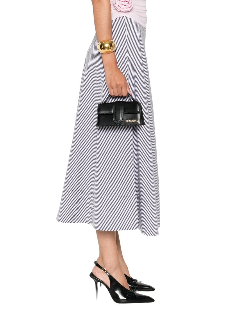 Jacquemus Black Leather Le Bambino Tote Bag
