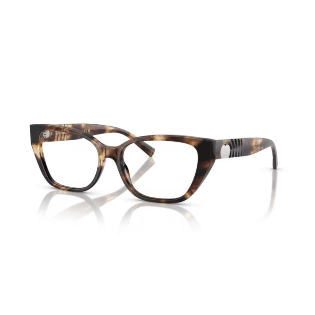 Tiffany & Co. 0Tf2259 Classic Cat-Eye Tortoiseshell Acetate Eyewear