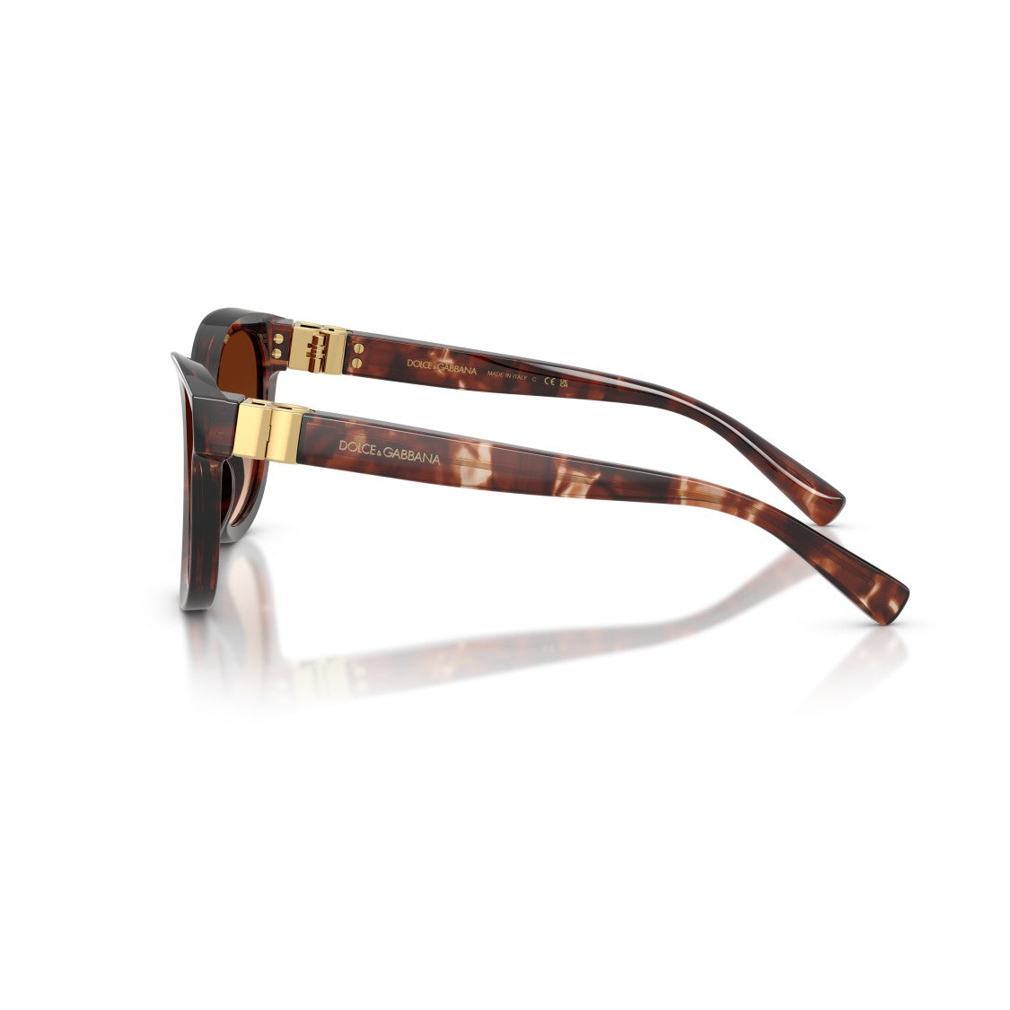 Dolce & Gabbana 0Dg4533 Rounded Tortoiseshell Sunglasses With Gradient Lenses