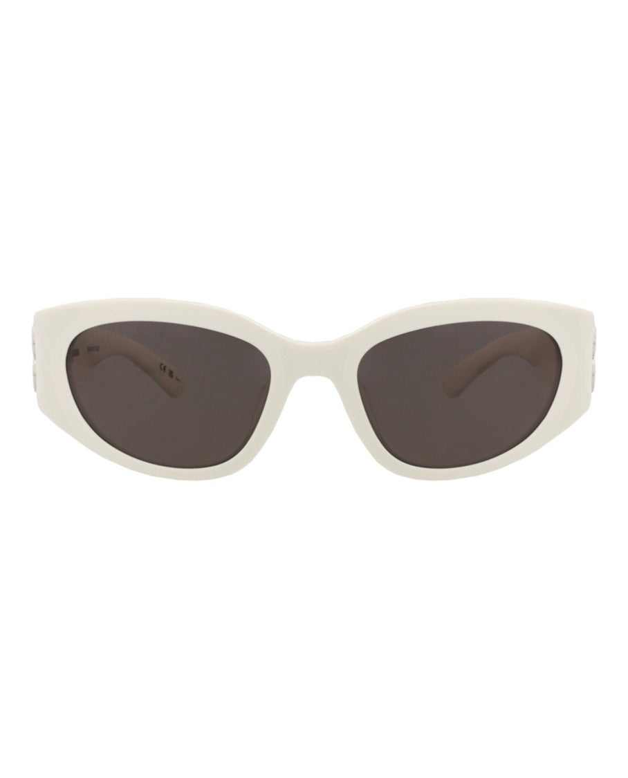 Balenciaga Round-Frame Recycled Acetate Sunglasses
