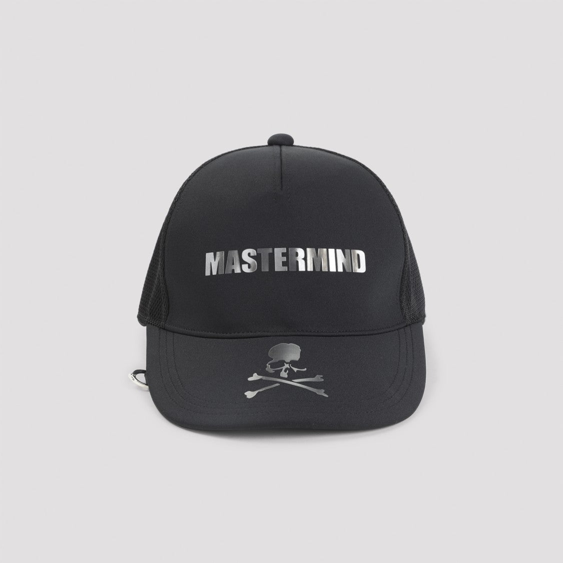 Mastermind Structured Black Cap With Metallic Detailing