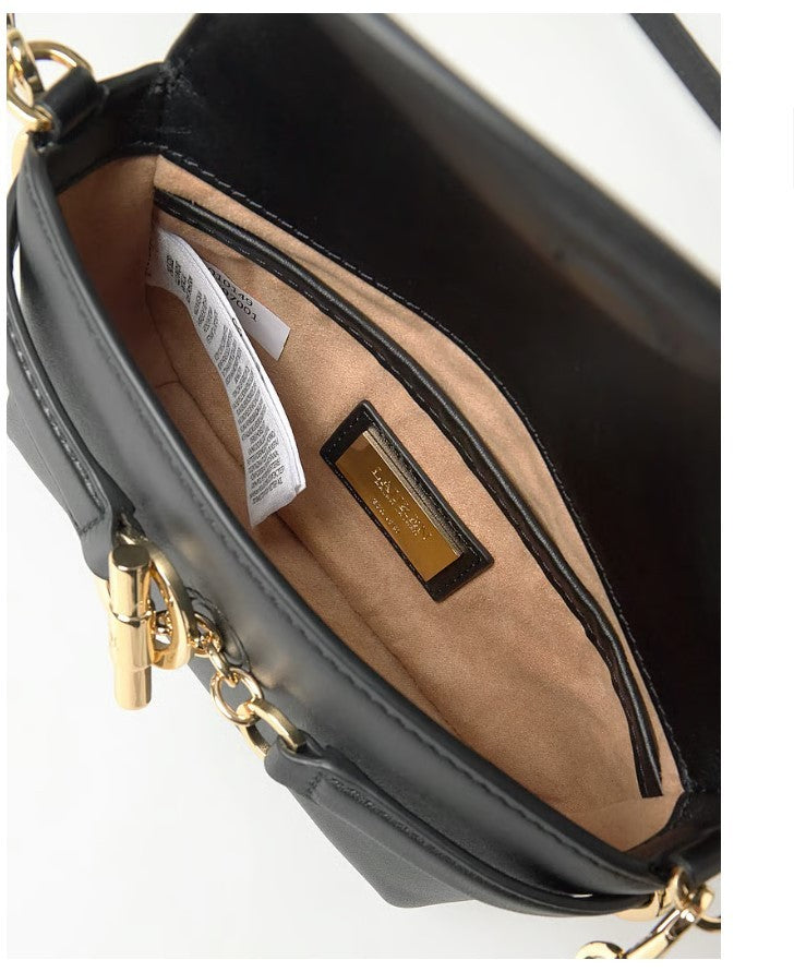 Lauren Ralph Lauren Blaike Small Leather Shoulder Bag