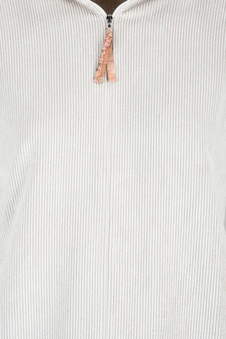 Alviero Martini 1 Classe Velvet Shirt - White