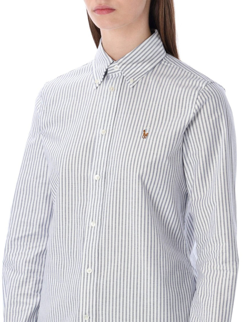 Polo Ralph Lauren Slim Fit Striped Oxford Shirt
