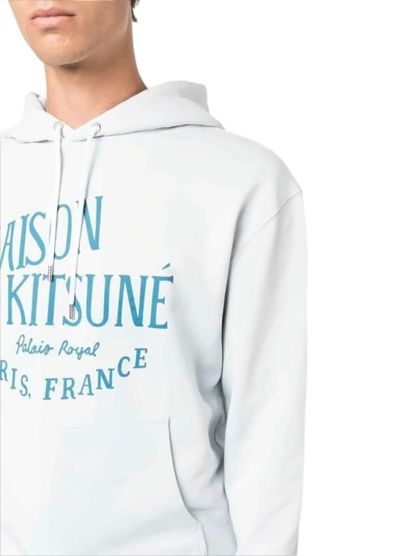 Maison Kitsuné Relaxed Fit Cotton Hoodie With Front Kangaroo Pocket