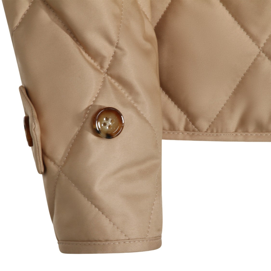 Burberry Tailored Quilted Jacket With Diamond Pattern