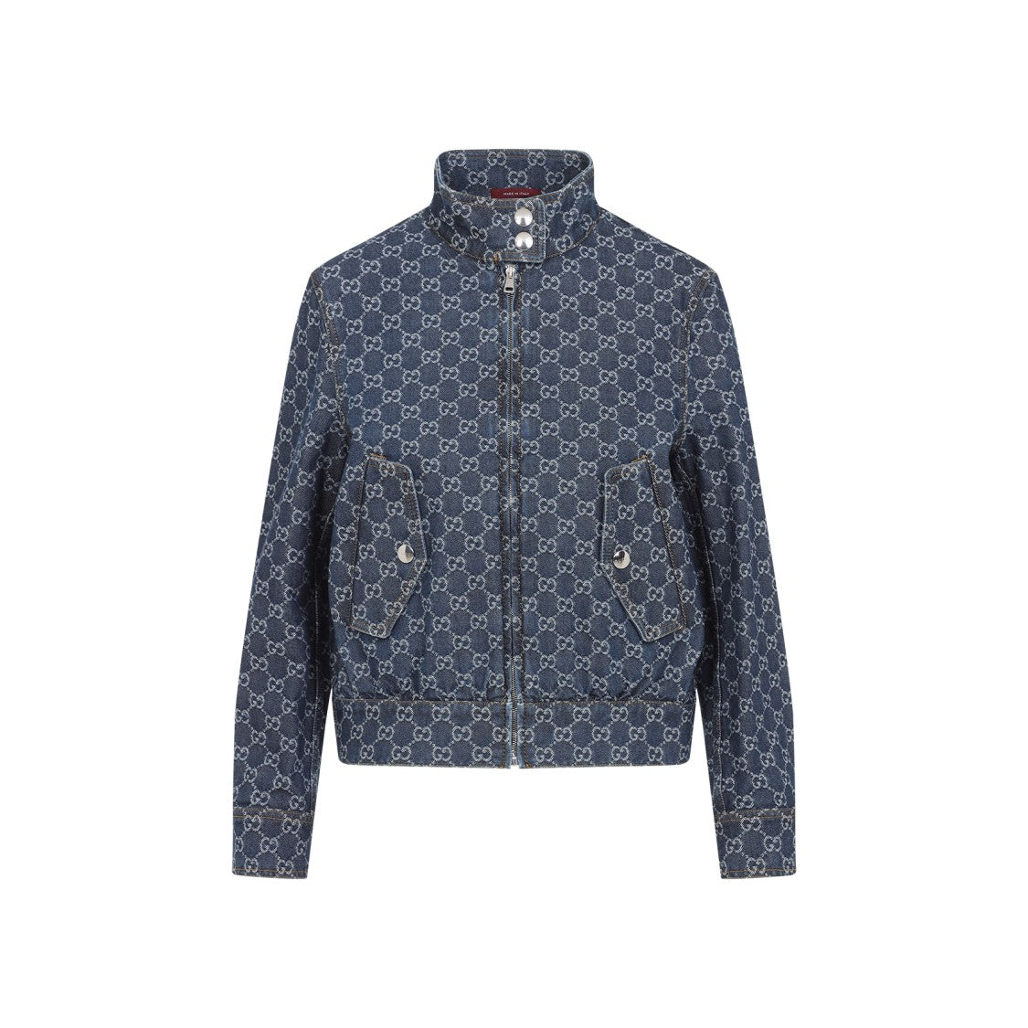 Gucci Classic Bomber Jacket With All-Over Logo Pattern