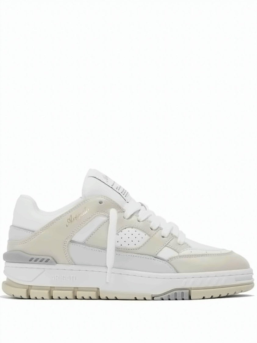 Axel Arigato Layered White Leather And Recycled Polyester Sneakers