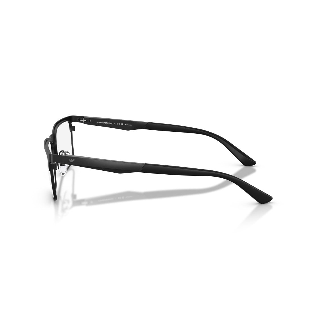 Emporio Armani 0Ea1183 Matte Black Rectangular Eyeglasses With Adjustable Nose Pads