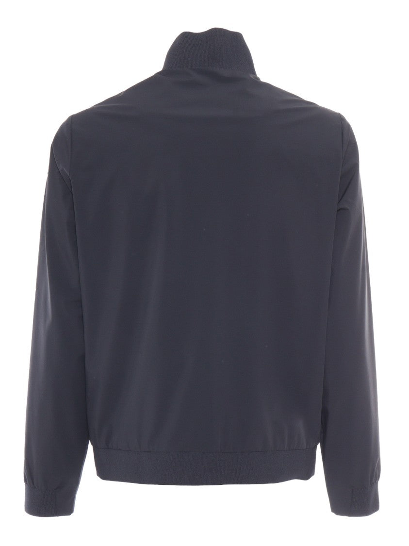Rrd Streamlined High Collar Jacket With Full Zip Closure