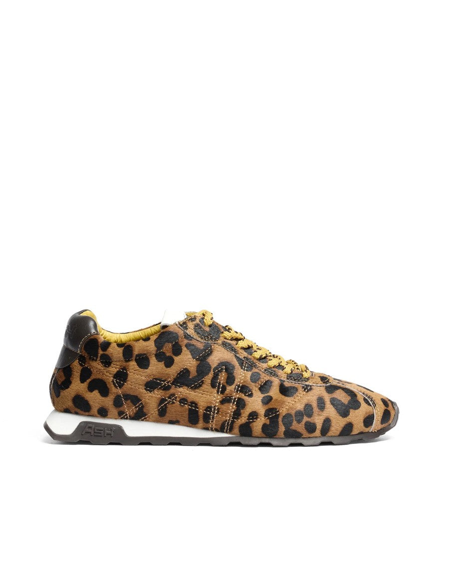 Ash Kill Bill Pony Animal Print Leather Sneakers