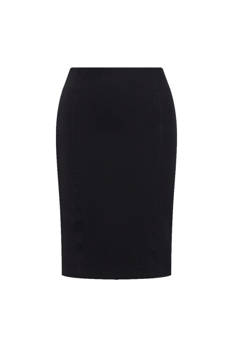 Dondup Black Pencil Mini Skirt