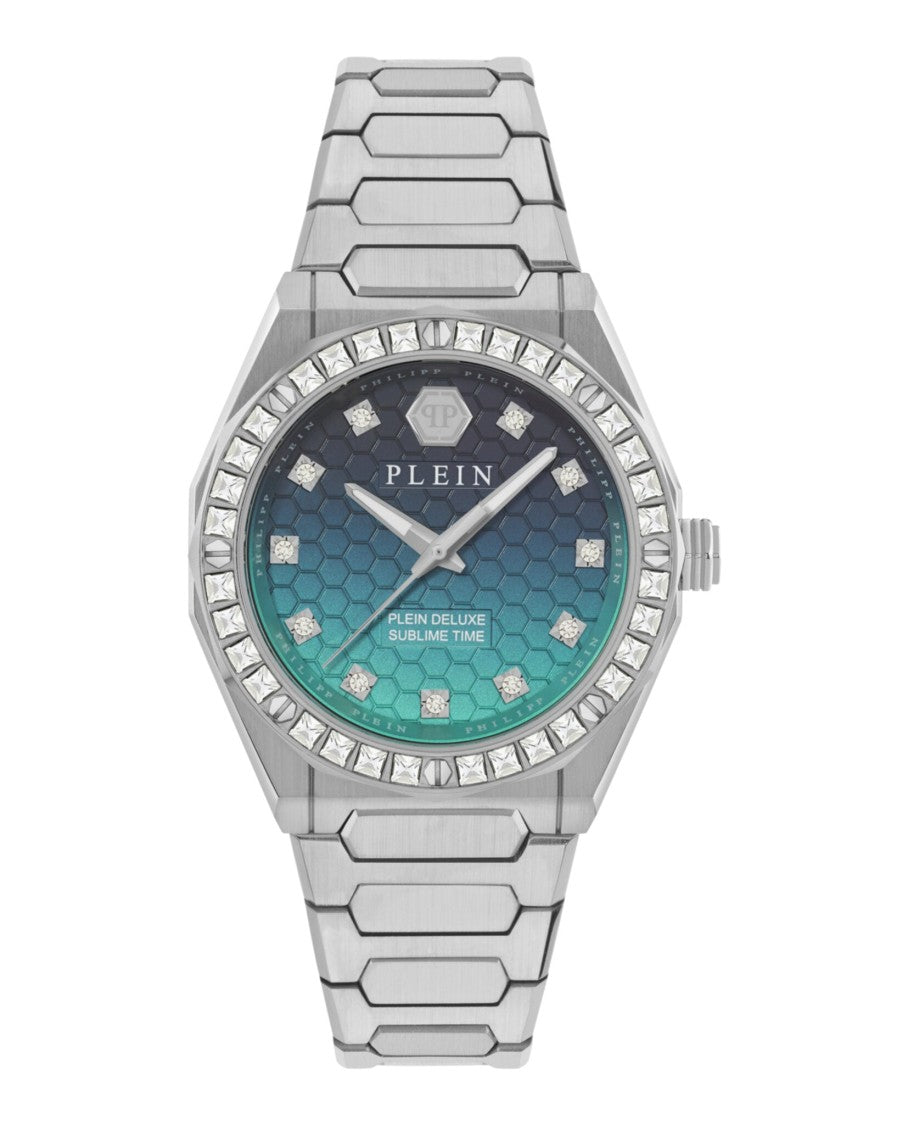 Philipp Plein Plein Deluxe Lady Crystal-Embellished Quartz Watch