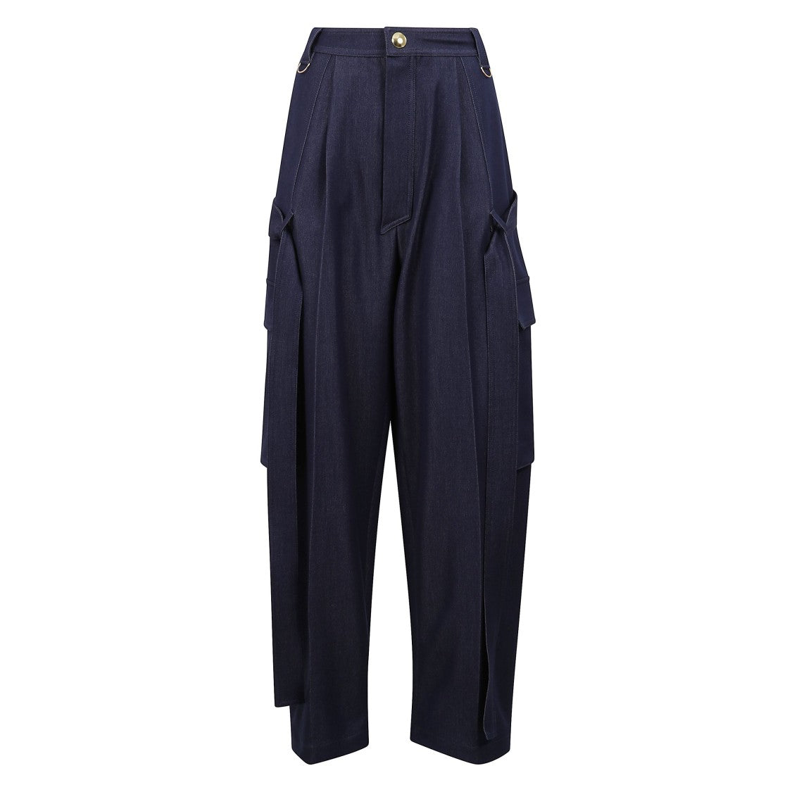 Darkpark Fluid Drape Wide-Leg Cargo Jeans