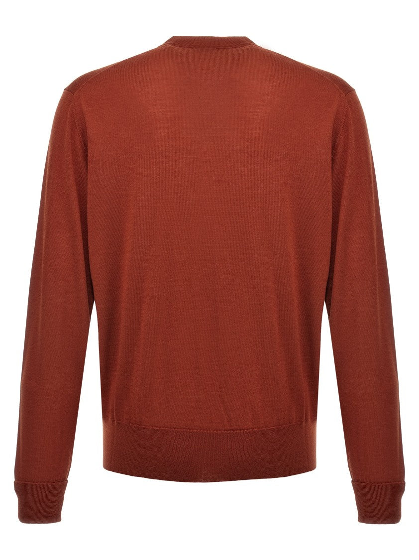 Pt Torino Crew Neck Merino Wool Sweater