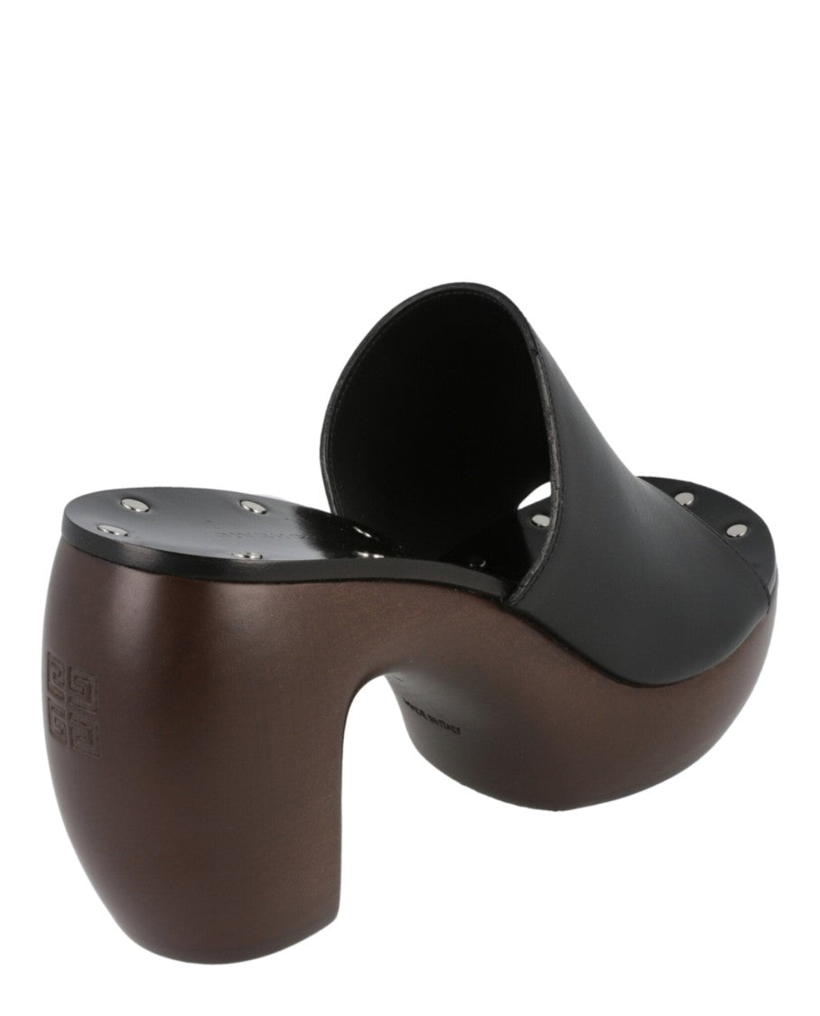 Givenchy G Clog Heel Sandals