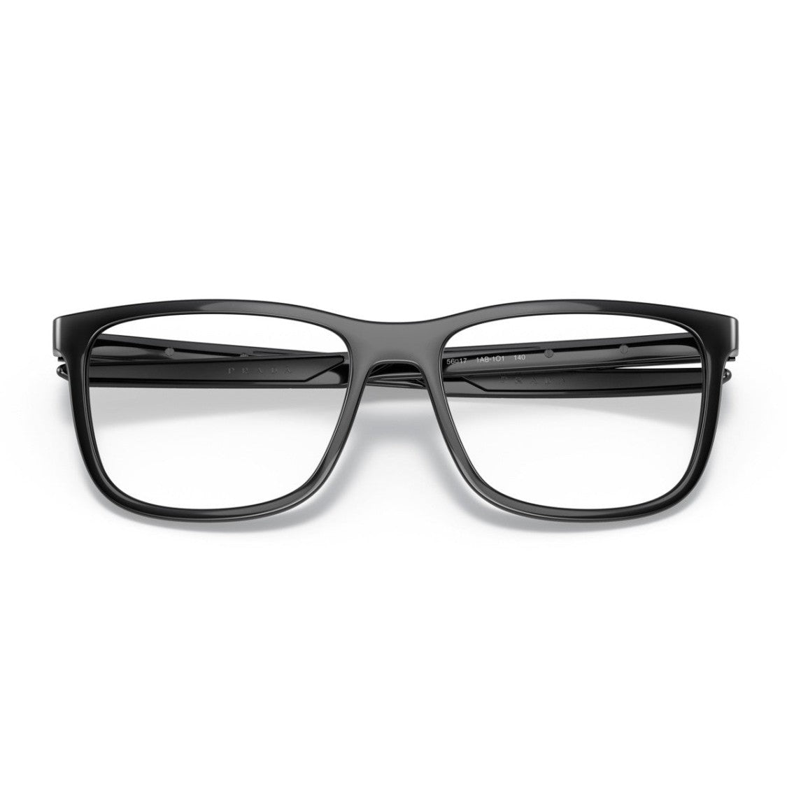Prada Linea Rossa Black Ps 07Ov Fabric Rectangular Sunglasses