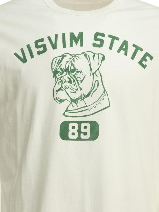 Visvim Short-Sleeve Cotton T-Shirt With Vintage Graphic Print