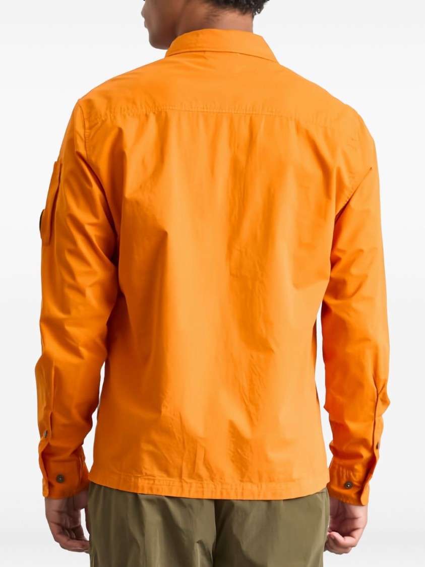 C.P. Company Organic Gabardine Zipped Overshirt