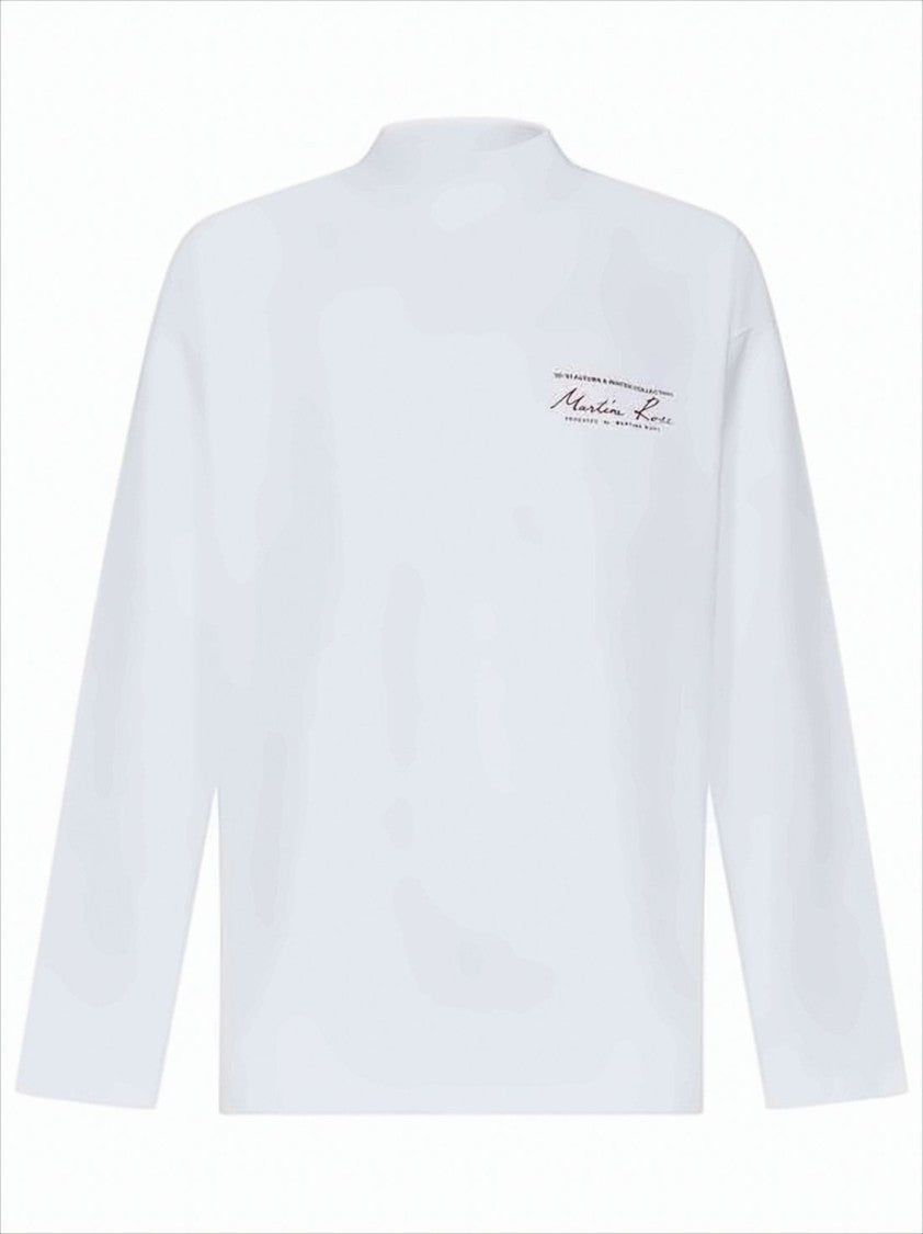 Martine Rose Long-Sleeve White T-Shirt