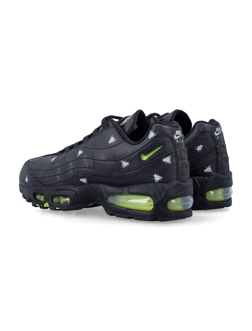 Nike Black Air Max Leather Sneakers