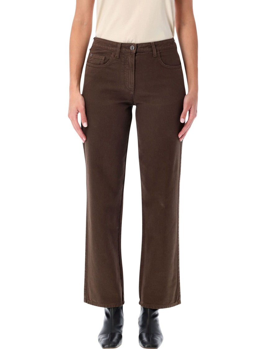 Emporio Armani New York Garment-Dyed Organic Denim Jeans